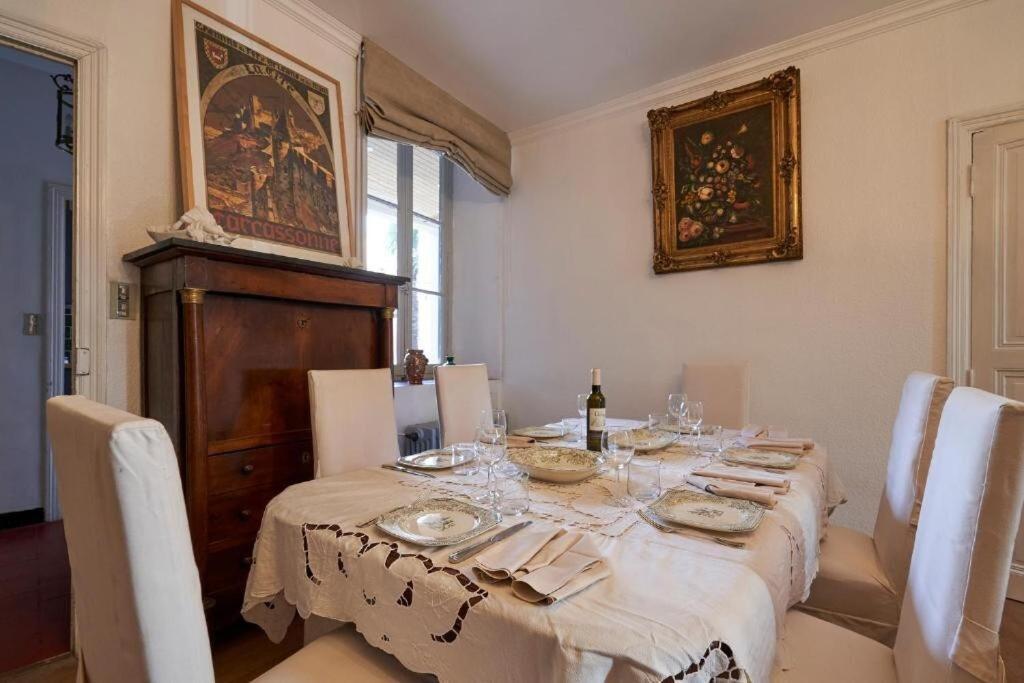 קרקסון La Casa Consuelo ~ Piscine ~ Jardin ~ Centre Ville מראה חיצוני תמונה